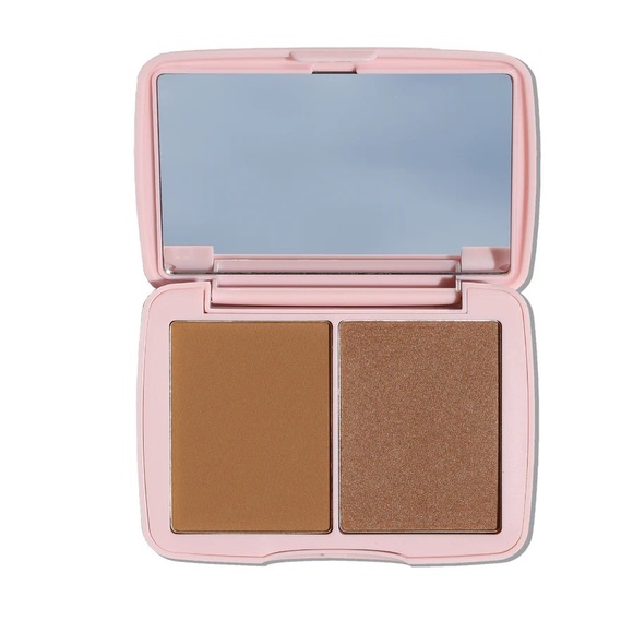 NWT Half Caked Double Dipper Color Duo Miami Beach Bronzer and Highlighter - Picture 2 of 4